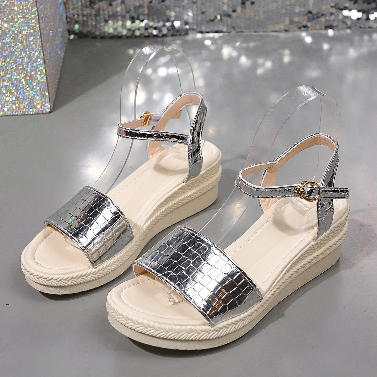 Viva Sandals | Comfortable Wedge Sole, Elegant Design 7