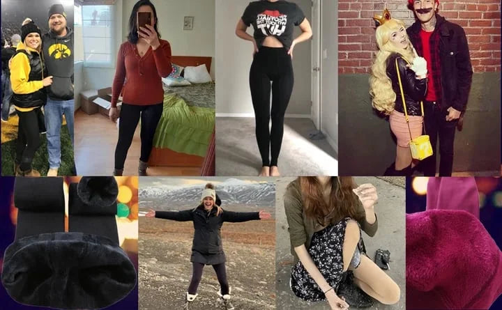 Sophia – damskie legginsy polarowe, ciepłe elastyczne legginsy zimowe modelujące sylwetkę