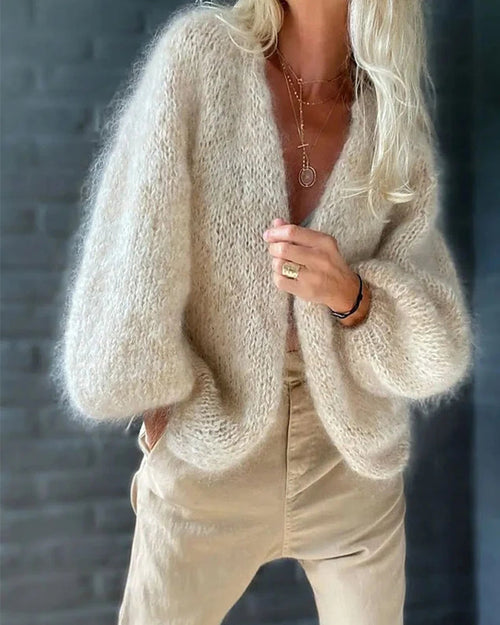 Cardigan da donna Anna – Strato in maglia morbida e dalla vestibilità comoda per ufficio e tutti i giorni