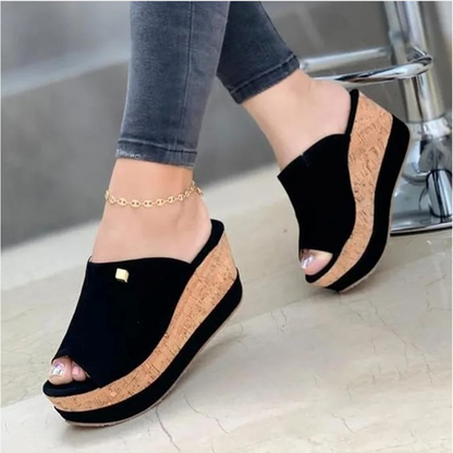 Almeria Wedge Sandals | Open Toe, Comfortable Design 0