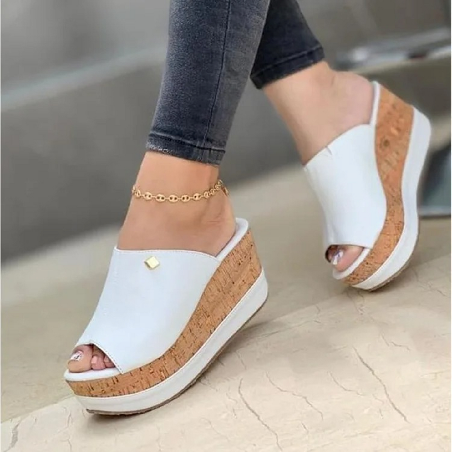 Almeria Wedge Sandals | Open Toe, Comfortable Design 3