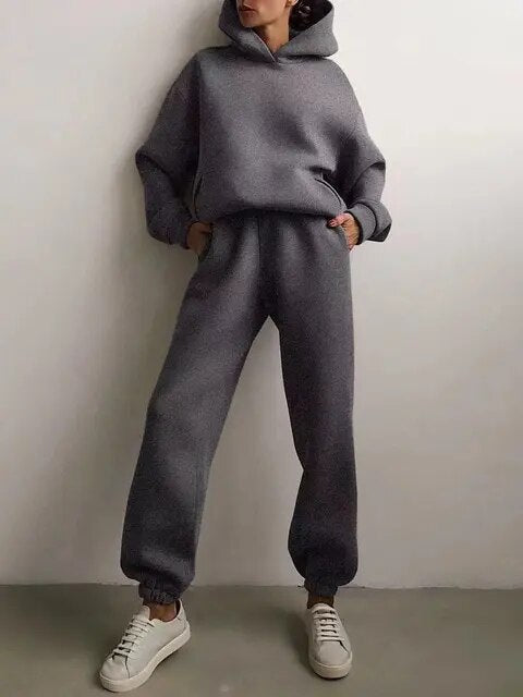 Astra Womens Tracksuit Set | Oversized Hoodie and Pants, Soft Comfortable Fabric 10