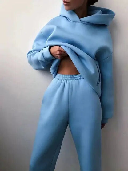 Astra Womens Tracksuit Set | Oversized Hoodie and Pants, Soft Comfortable Fabric 3
