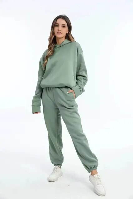 Astra Womens Tracksuit Set | Oversized Hoodie and Pants, Soft Comfortable Fabric 5