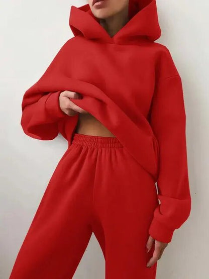 Astra Womens Tracksuit Set | Oversized Hoodie and Pants, Soft Comfortable Fabric 8