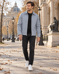 Iñigo for Men Lightweight Water-Repellent Windbreaker Full Zip Casual Collared Jacket