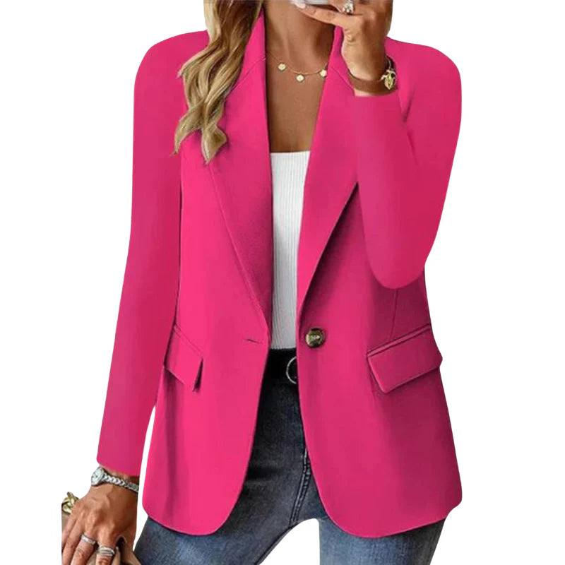 Ava Black Blazer for Women | Elegant, Tailored Fit 1
