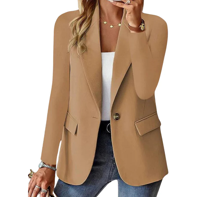 Ava Black Blazer for Women | Elegant, Tailored Fit 2