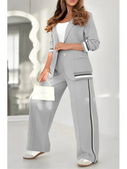 Ava Casual Set | Soft Fabric, Relaxed Fit Two Piece Pants Set 6