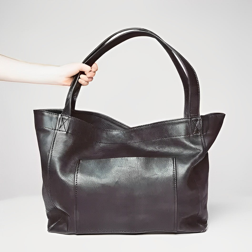 Ava Handbag | Vintage Genuine Leather, Adjustable Shoulder Strap 4
