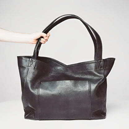 Ava Handbag | Vintage Genuine Leather, Adjustable Shoulder Strap 4