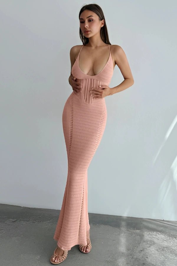 Ava Maxi Dress | Long Sleeve, Sculpting Viscose Blend 2