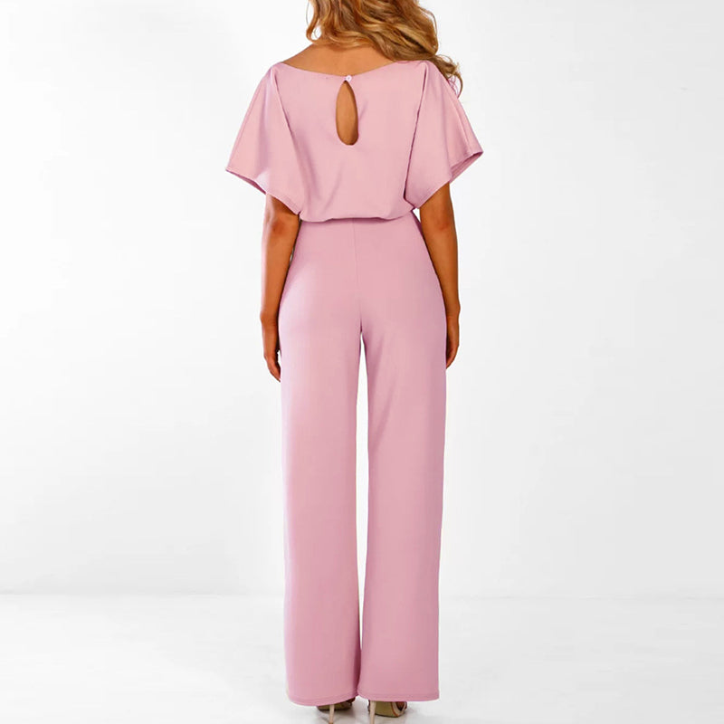Ava Women's Jumpsuit | Minimalist Fitted Design, Comfortable Stretch Knit 2
