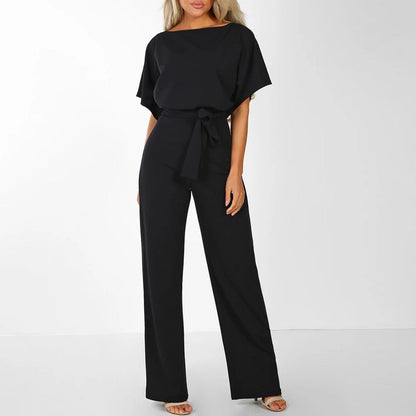 Ava Women's Jumpsuit | Minimalist Fitted Design, Comfortable Stretch Knit 3