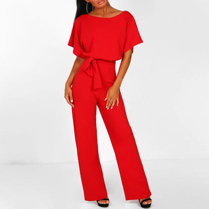 Ava Women's Jumpsuit | Minimalist Fitted Design, Comfortable Stretch Knit 7