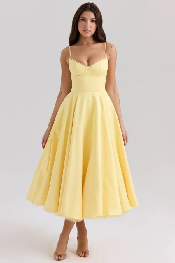 Ayet Womens Dress | Satin and Tulle Cocktail Dress for Weddings and Formal Events 12