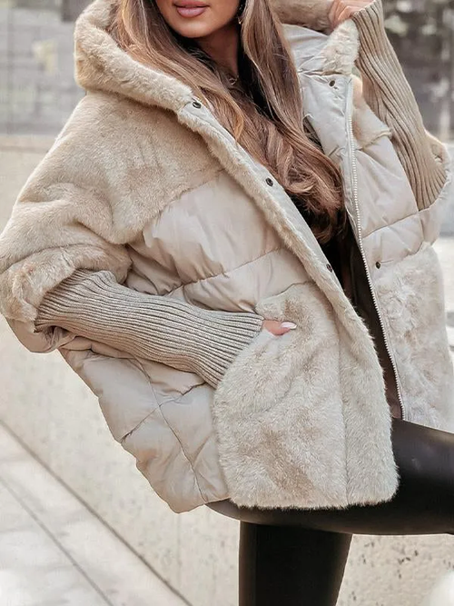Chaqueta de invierno para mujer Amara: abrigo acolchado multicolor para exteriores