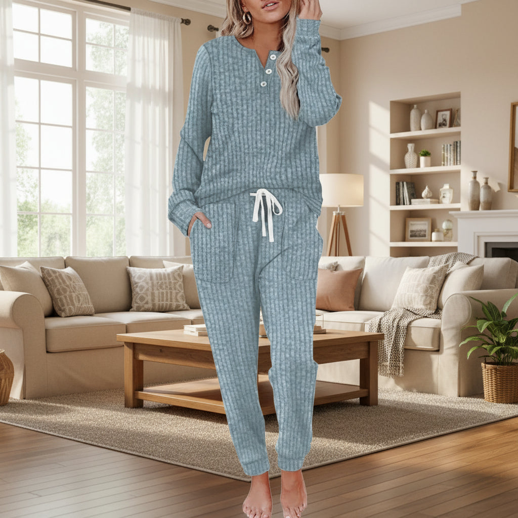 Breezy Loungewear Set | Ultra-Soft, Breathable Fabric, Women's Matching Lounge Set 12