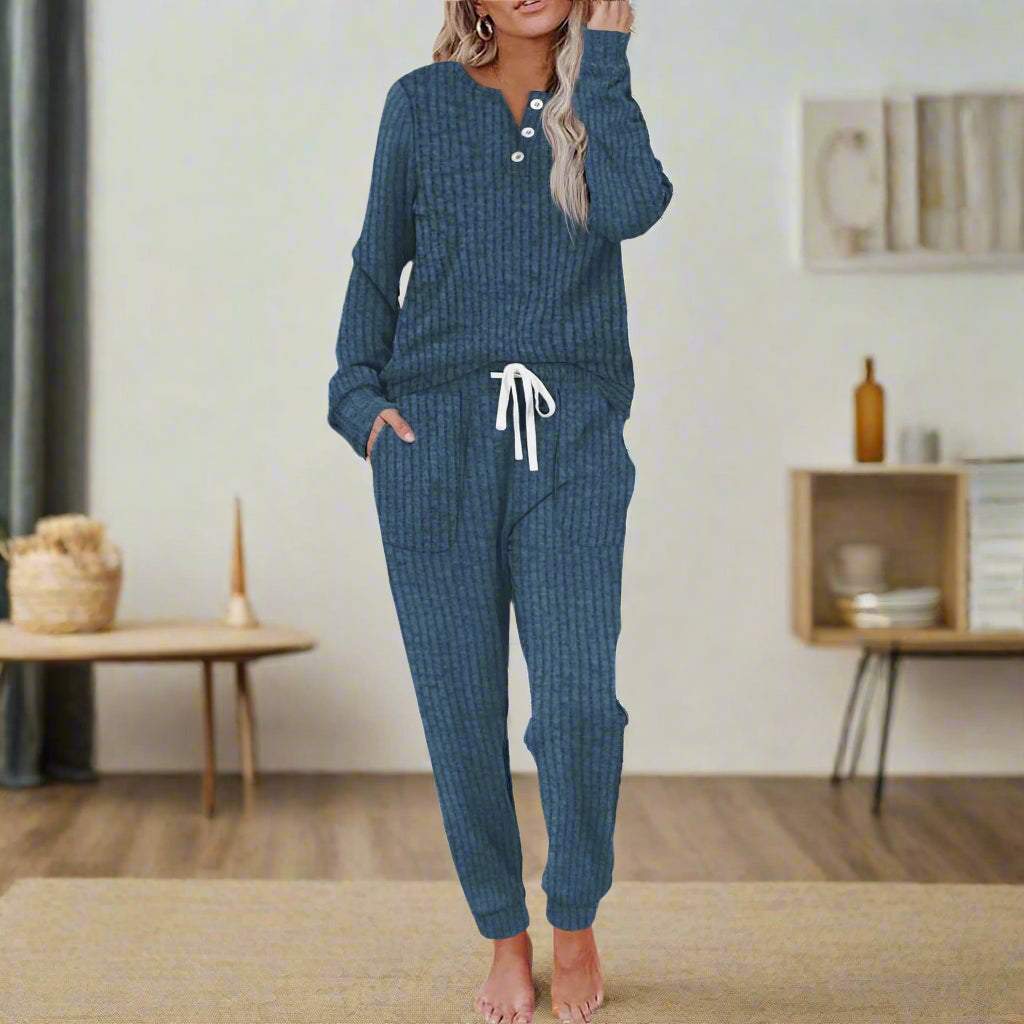 Breezy Loungewear Set | Ultra-Soft, Breathable Fabric, Women's Matching Lounge Set 5