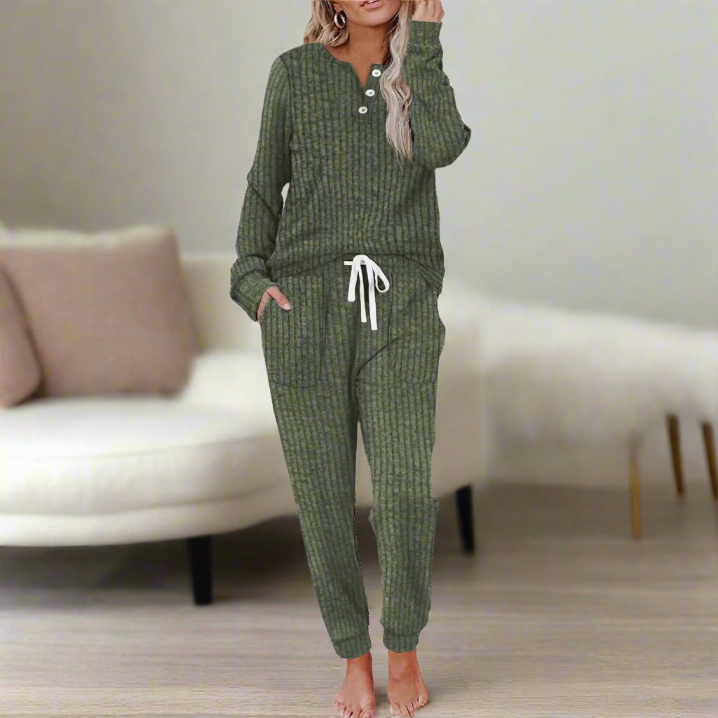 Breezy Loungewear Set | Ultra-Soft, Breathable Fabric, Women's Matching Lounge Set 7