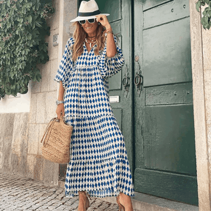 Celia Midi Dress | Elegant, Lightweight Fabric for Summer Parties 11