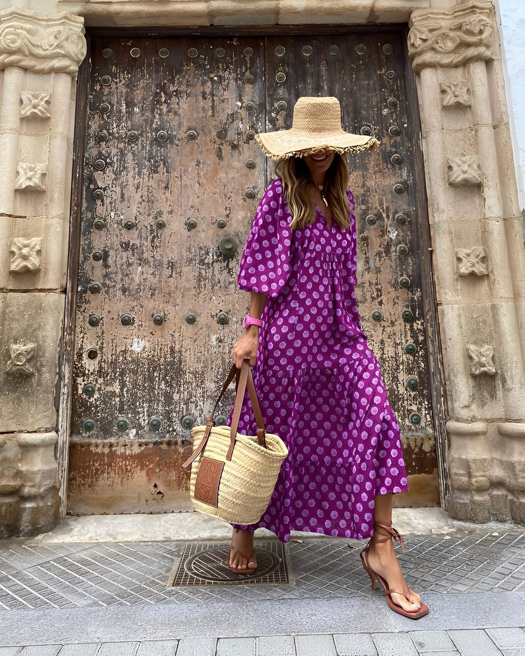 Celia Midi Dress | Elegant, Lightweight Fabric for Summer Parties 5