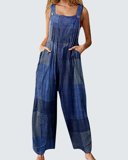 Chloé Bohemian Overalls | Floral Print Cotton-Linen Blend 6