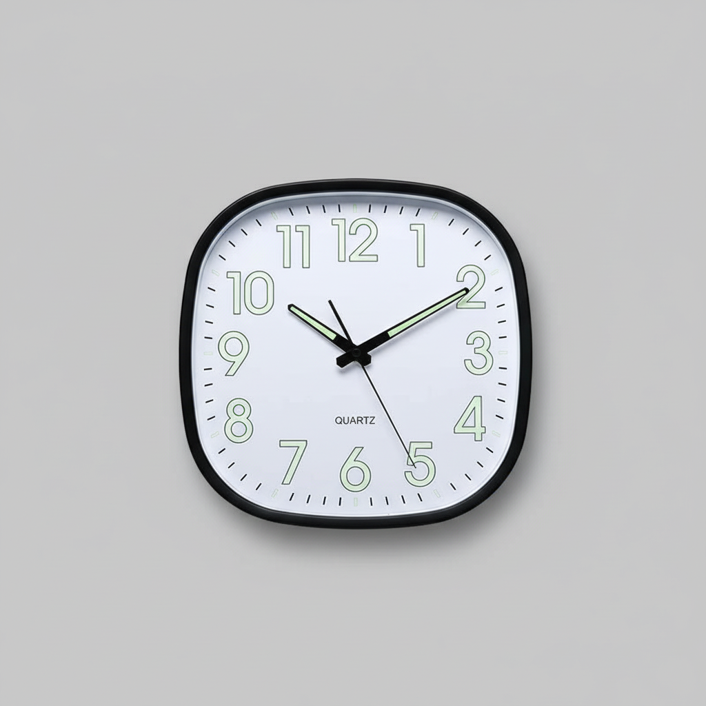 Chronix | Modern Square Wall Clock Decor 30cm