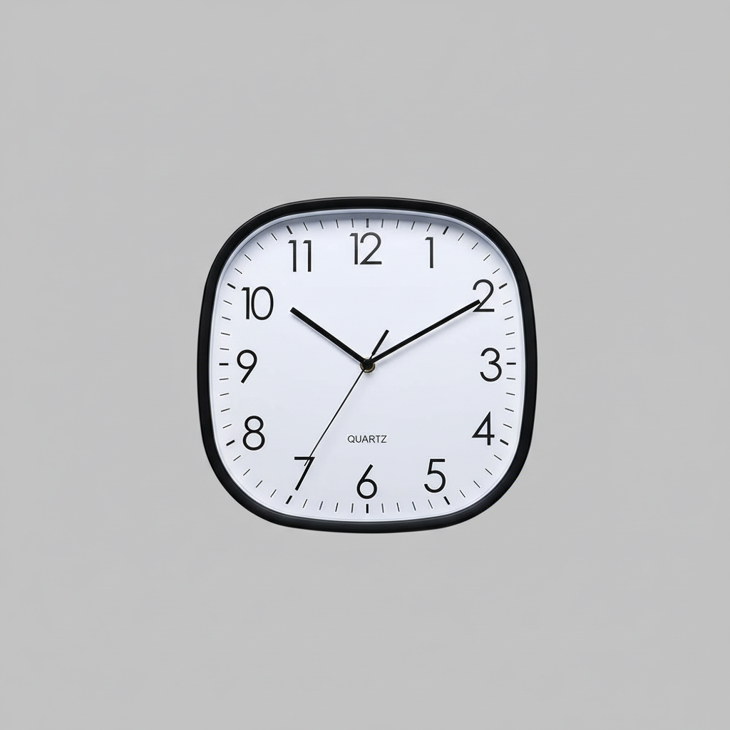 Chronix | Modern Square Wall Clock Decor 30cm