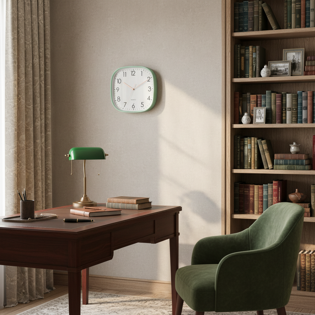Chronix | Modern Square Wall Clock Decor 30cm