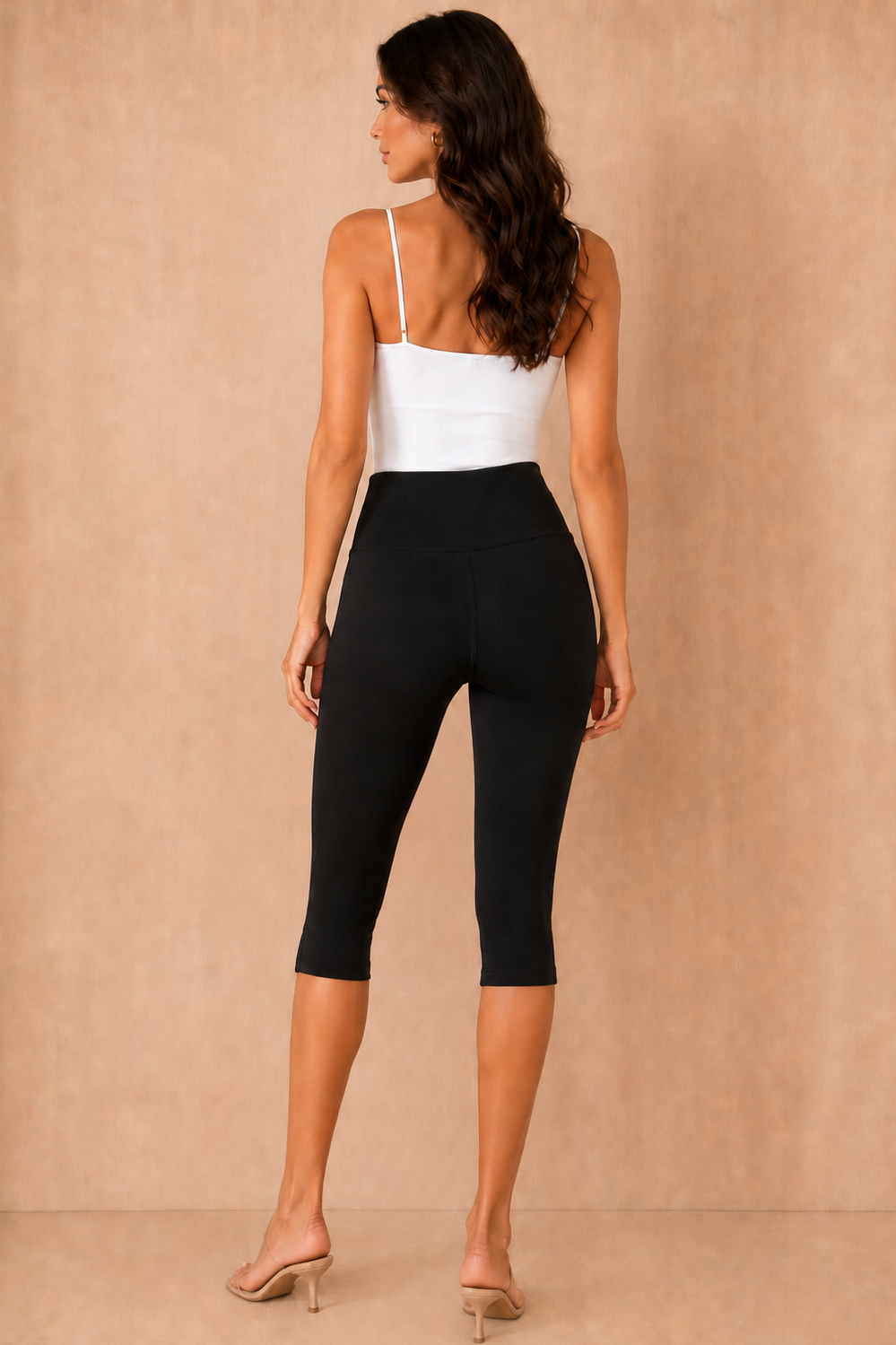 Cora Capri Leggings | High Waist, Stretch Fabric for Women 2