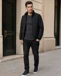 Giacca invernale da uomo Declan con fodera in pile – Cappotto caldo idrorepellente da esterno