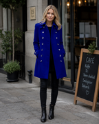 Cappotto elegante da donna Divine – Cappotto formale sartoriale a maniche lunghe