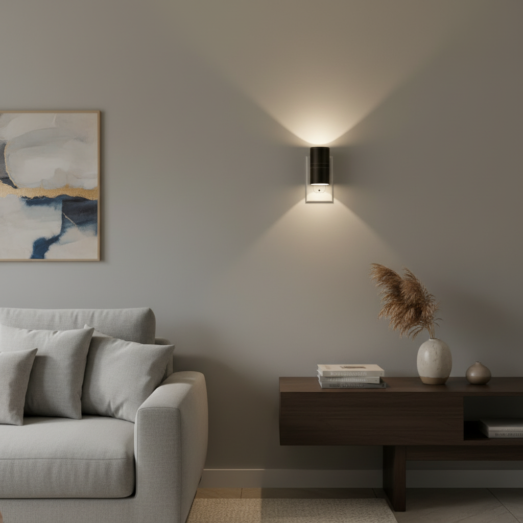 Dimmable LED Night Light | Adjustable Brightness Plug-In Lamp