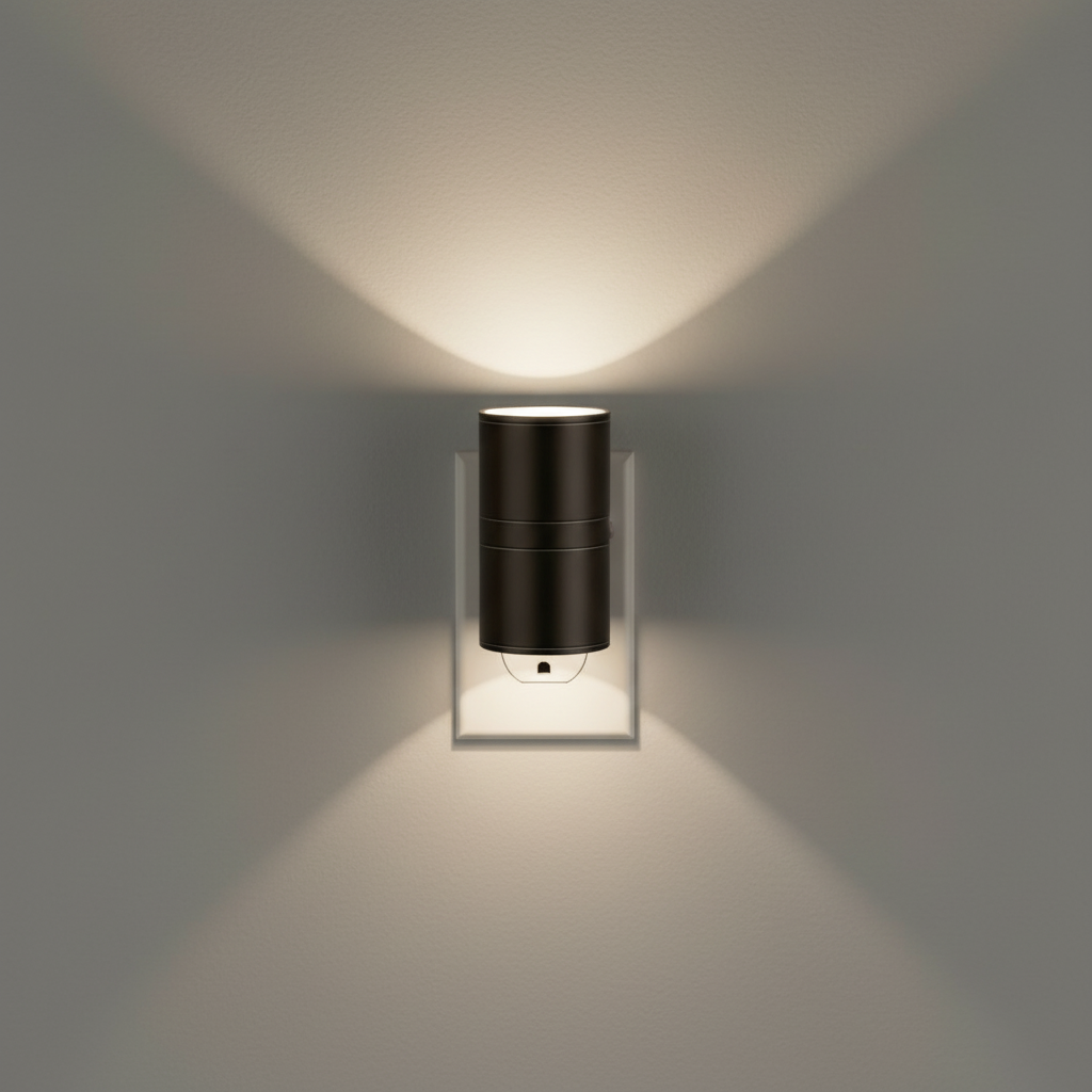 Dimmable LED Night Light | Adjustable Brightness Plug-In Lamp