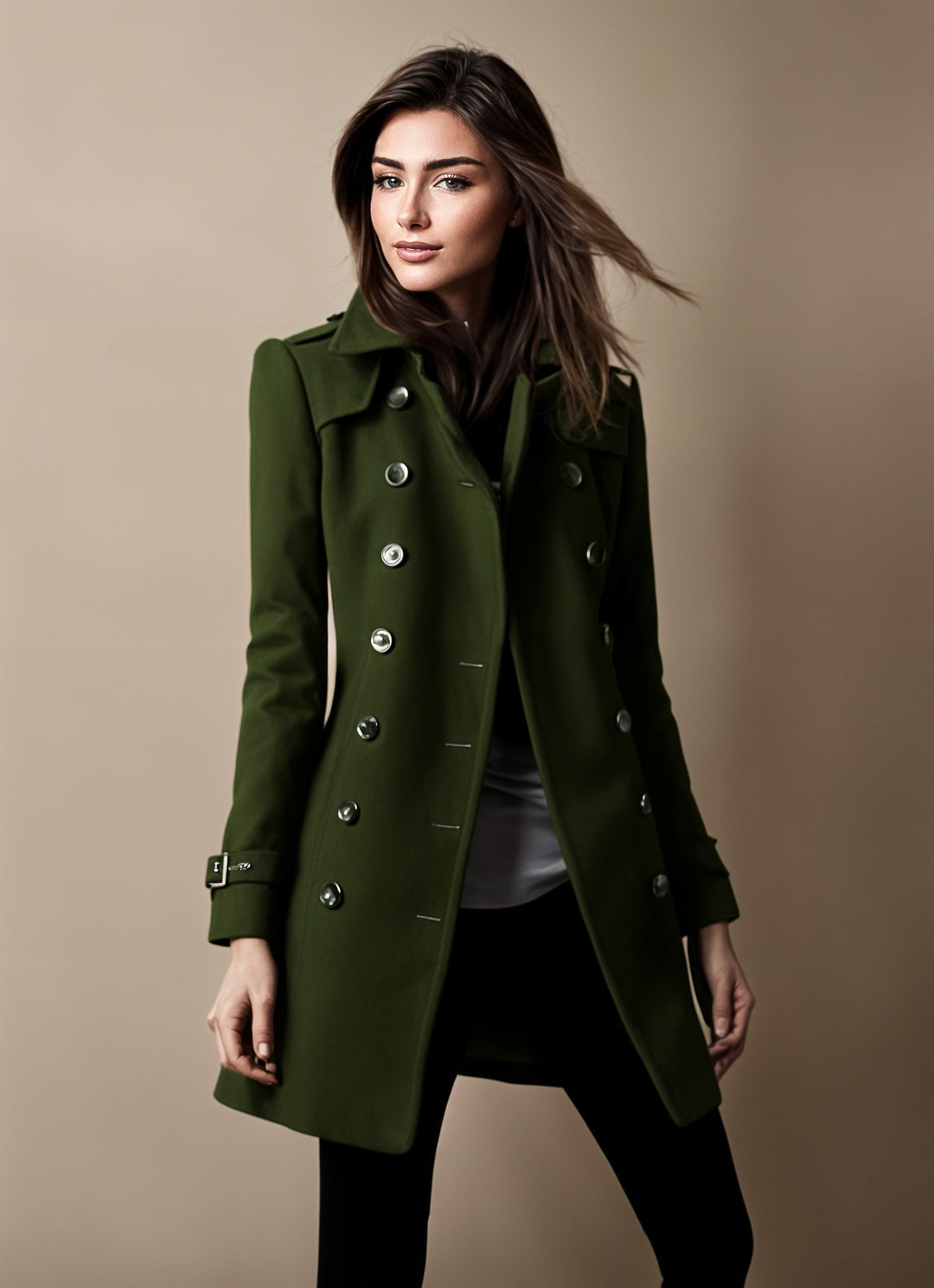 Diva Women's Coat | Elegant Modern Cut, Flattering Fit 1