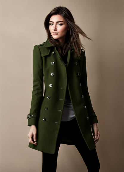 Diva Women's Coat | Elegant Modern Cut, Flattering Fit 1