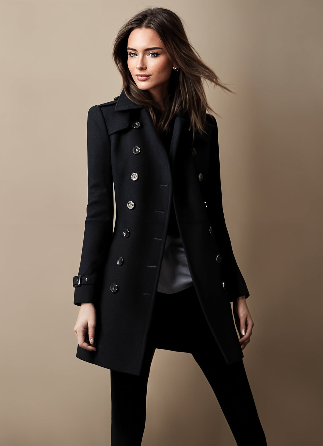 Diva Women's Coat | Elegant Modern Cut, Flattering Fit 2