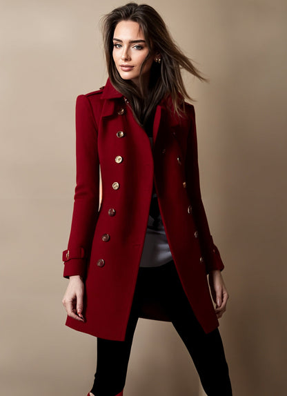 Diva Women's Coat | Elegant Modern Cut, Flattering Fit 3