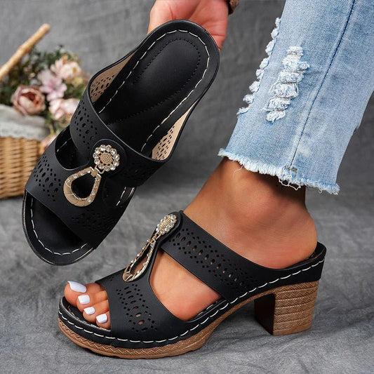 Dora Women's Sandals | Comfortable Orthopedic Design, Adjustable Straps 0