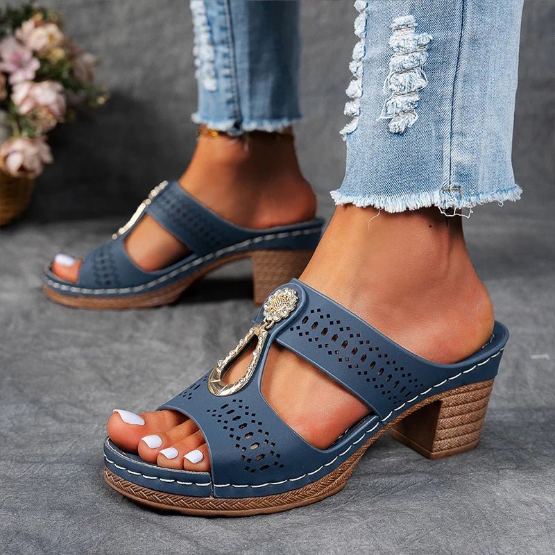 Dora Women's Sandals | Comfortable Orthopedic Design, Adjustable Straps 2