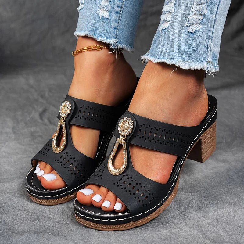 Dora Women's Sandals | Comfortable Orthopedic Design, Adjustable Straps 4