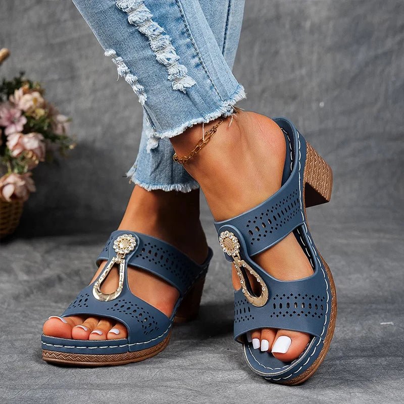 Dora Women's Sandals | Comfortable Orthopedic Design, Adjustable Straps 5