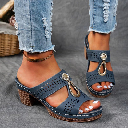 Dora Women's Sandals | Comfortable Orthopedic Design, Adjustable Straps 7