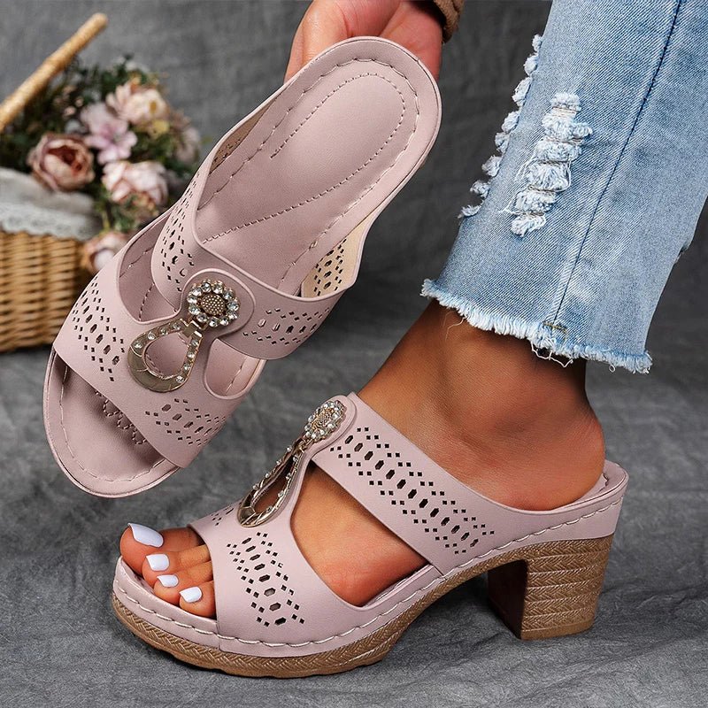 Dora Women's Sandals | Comfortable Orthopedic Design, Adjustable Straps 8
