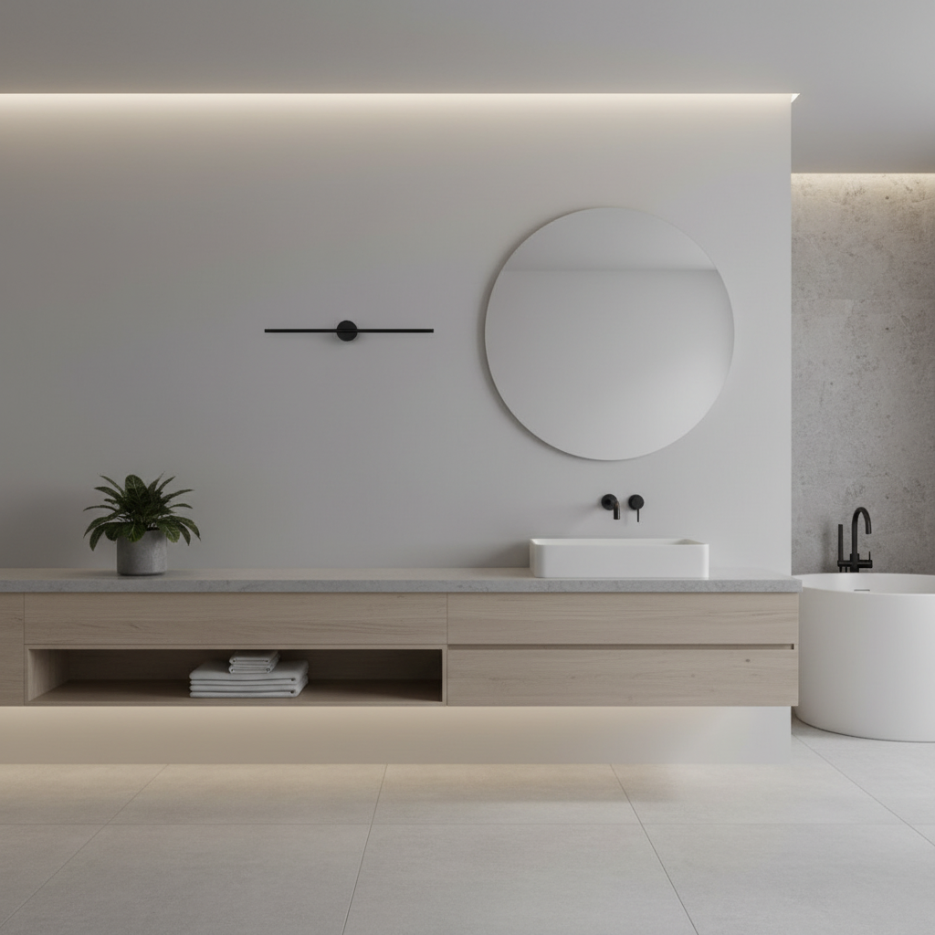 Elegant Portable Metal Towel Rack | Modern Bathroom Accessory