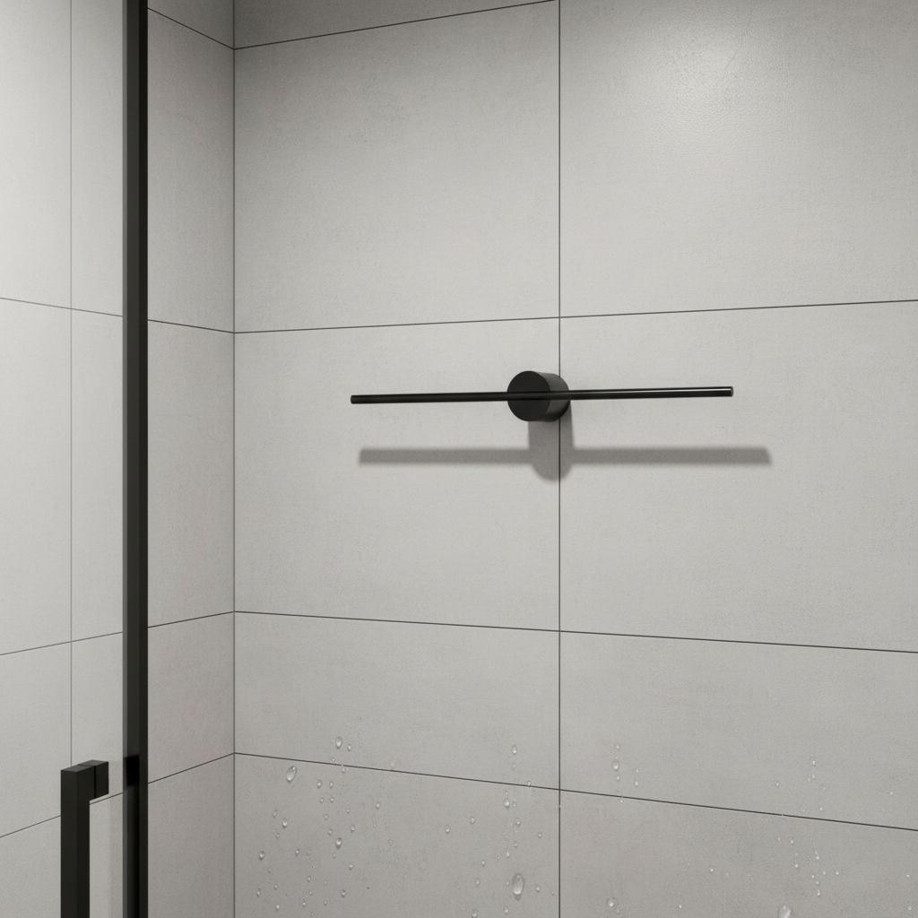 Elegant Portable Metal Towel Rack | Modern Bathroom Accessory