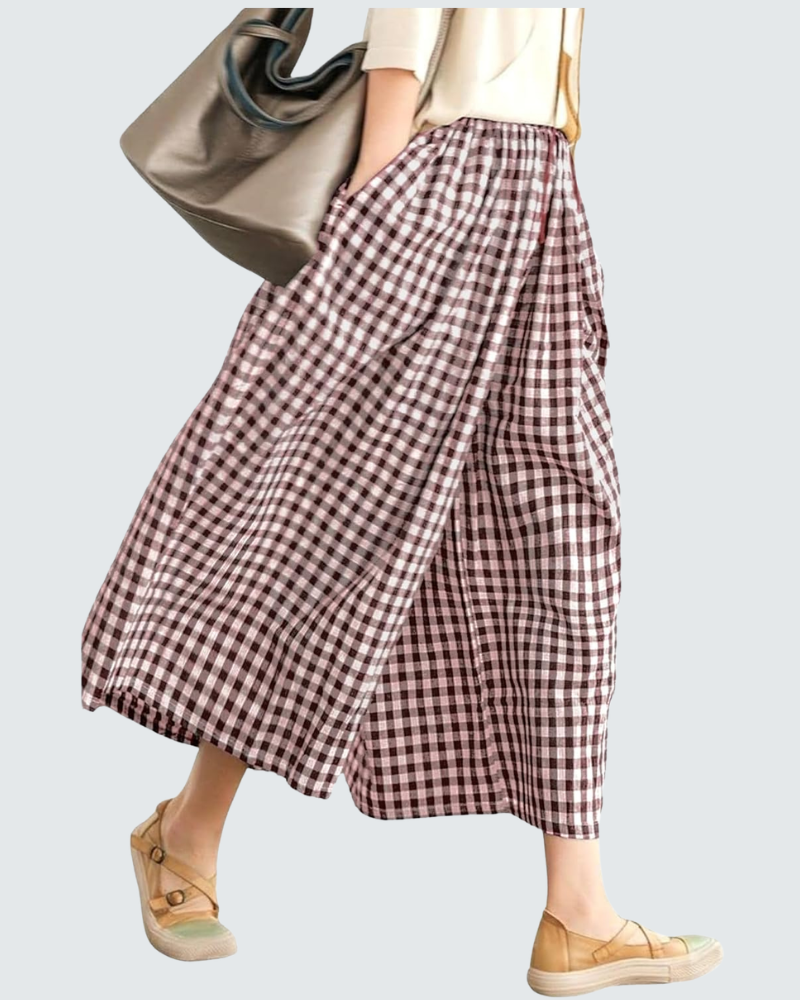 Elysia Capri Pants | Lightweight Cotton, Elastic Waist 7