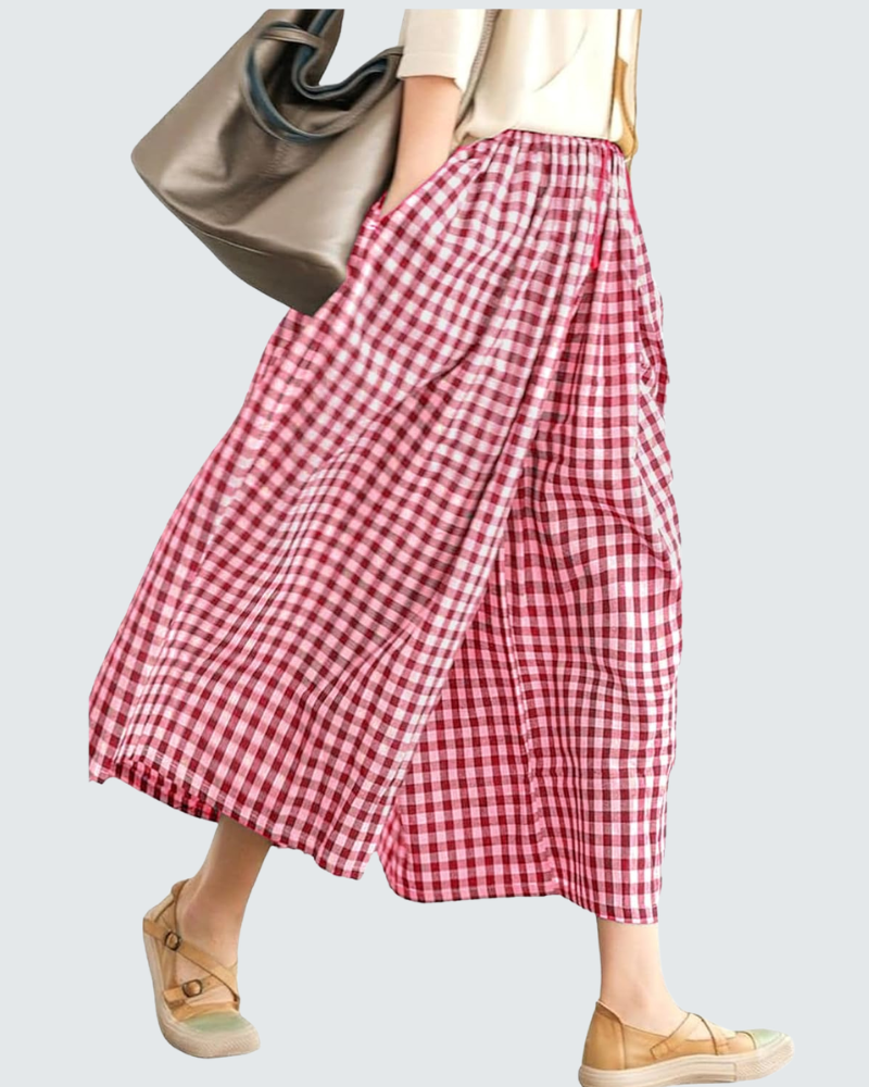 Elysia Capri Pants | Lightweight Cotton, Elastic Waist 9