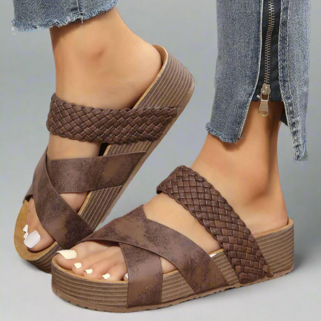 Elysia Sandals for Women | Thick Platform, Comfortable Fit 1
